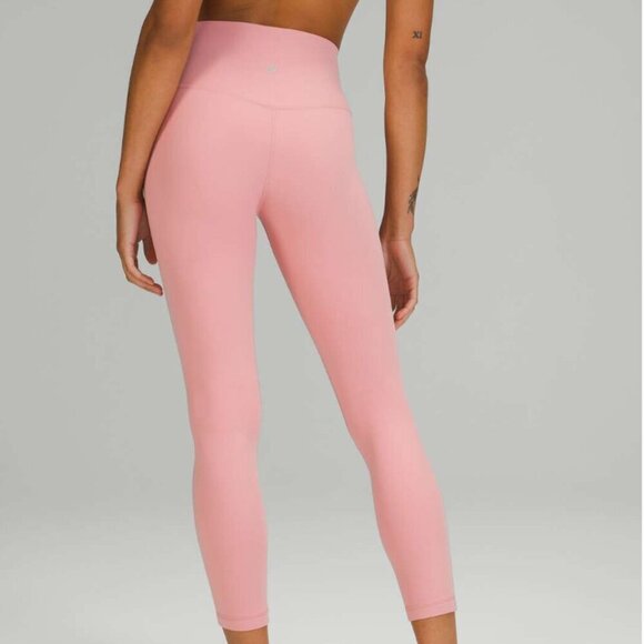 Lululemon Align High-Rise Pant 25" Pink Puff - Picture 6 of 6